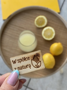 W spółce z naturą sok NFC cytryna 100% - sok w szklance