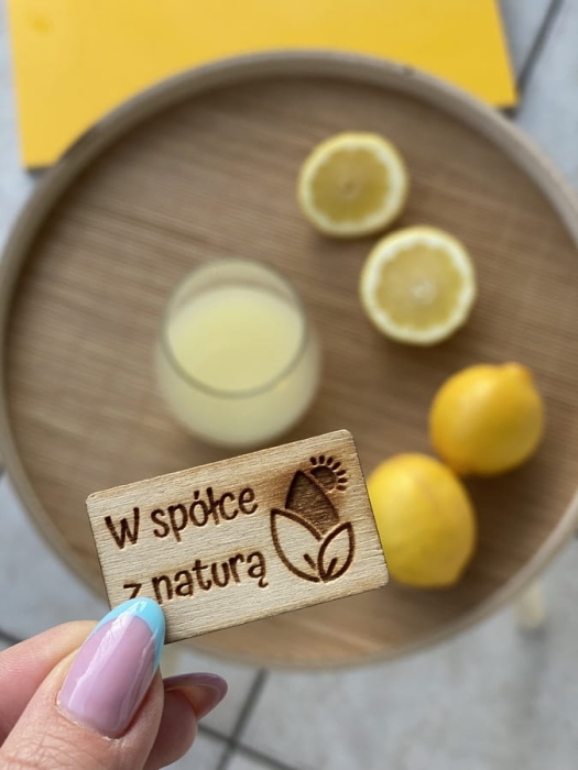 W spółce z naturą sok NFC cytryna 100% - sok w szklance