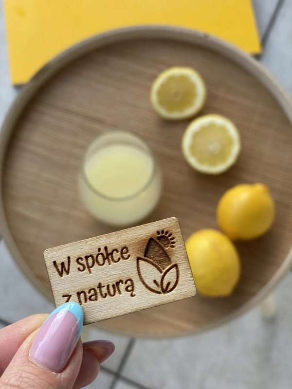 W spółce z naturą sok NFC cytryna 100% - sok w szklance