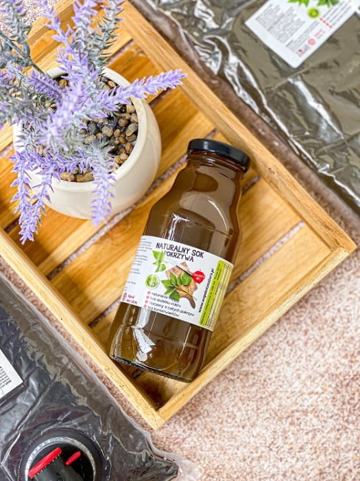 W spółce z naturą sok z pokrzywy NFC 100% - sok w butelce