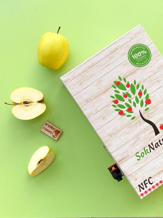 W spółce z naturą Sok Jabłkowy Tłoczony 100%