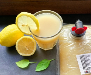 W spółce z naturą sok cytryna 100% - sok w szklance