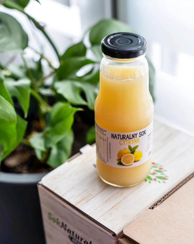 W spółce z naturą sok cytryna 100% - sok w butelce