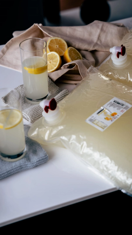 W spółce z naturą Baza do Lemoniady Cytrynowej - sok w szklance i worku