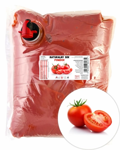 W spółce z naturą sok pomidorowy 100% - worek 3 l