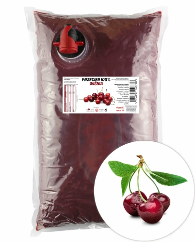 W spółce z naturą przecier z wiśni 100% - worek 2 l