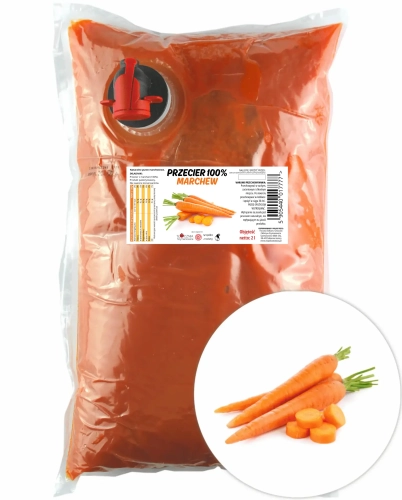 W spółce z naturą przecier marchewkowy 100% - worek 2 l