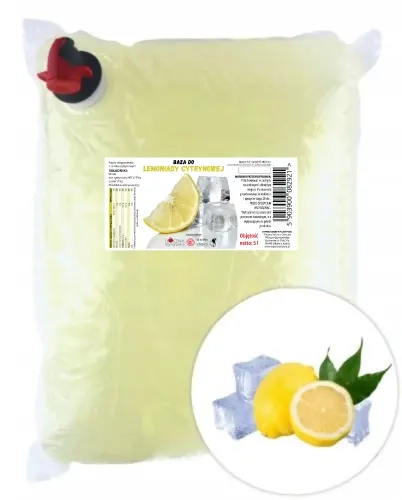 W spółce z naturą Baza do Lemoniady Cytrynowej - worek 5 l
