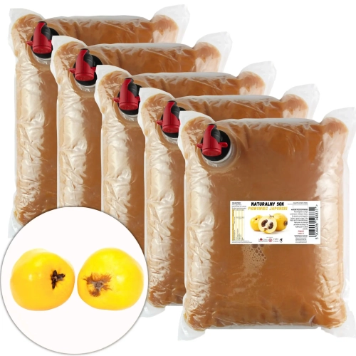 W spółce z naturą sok tłoczony z pigwowca 100% - worek 5x 3 l