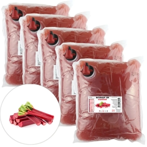 Sok z Rabarbaru - Zestaw 5x3l