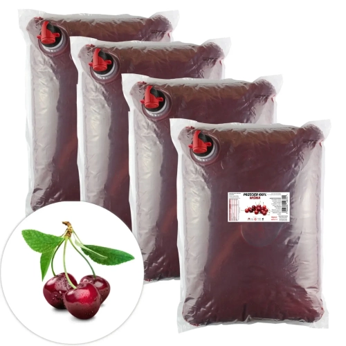 Przecier z wiśni - Zestaw 4x5l