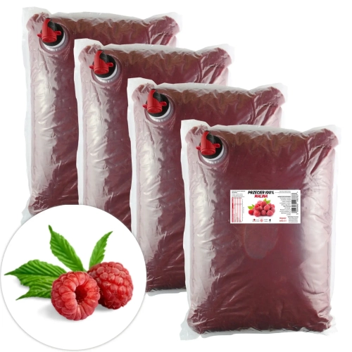 Przecier Malinowy - Zestaw 4x5l