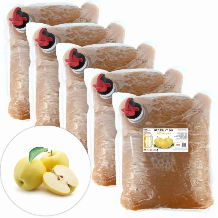 Sok Jabłkowy z Antonówek - Zestaw 5x3l.webp