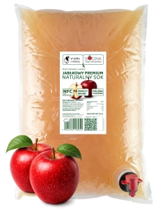 Sok Jabłkowy Tłoczony 5l NFC 100% Premium Bez Cukru