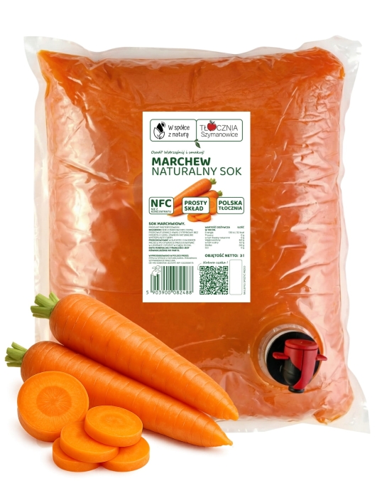 Sok marchew 3l worek bag-in-box