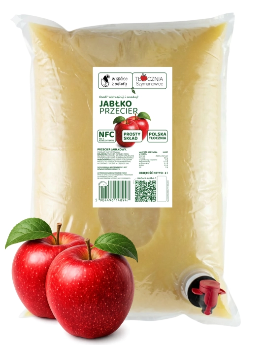 W spółce z naturą przecier jabłkowy 100% - worek 2 l