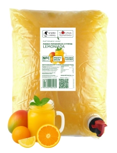 Lemoniada Mango Pomarańcza Cytryna NFC 5l