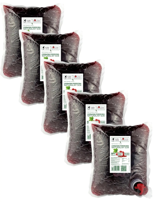 Sok Czerwona Porzeczka - Zestaw 5x3l.jpg
