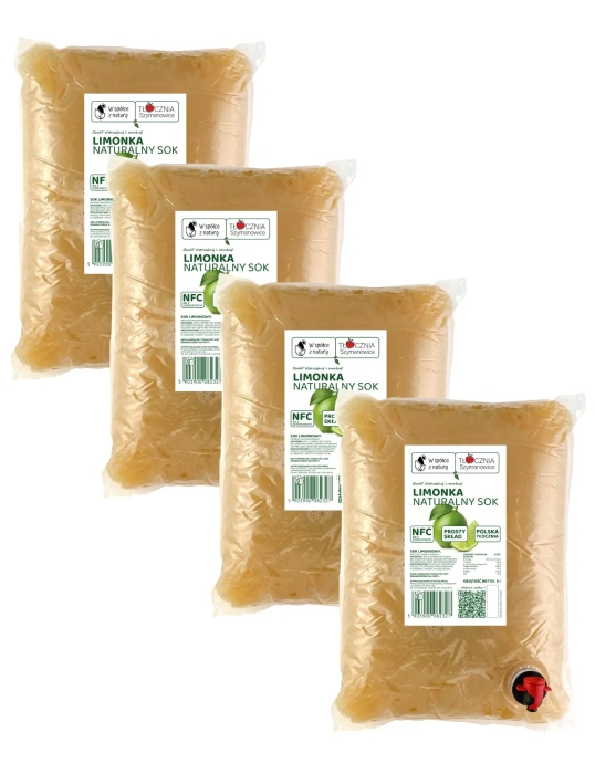 Sok tłoczony z Limonki - Zestaw 4x5l .jpg