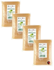 Sok tłoczony z jabłek Wytrawny - Zestaw 4x5l