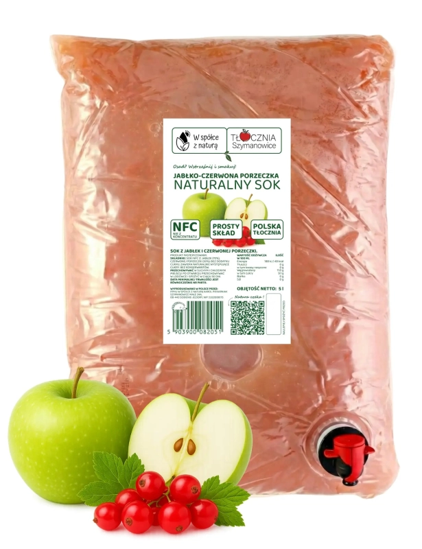 Sok z Jabłek i Czerwonej Porzeczki 5l.jpg