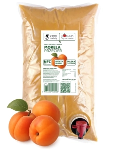 Przecier morelowy 2 l  100% -  Pulpa morelowa , Bez Dodatków